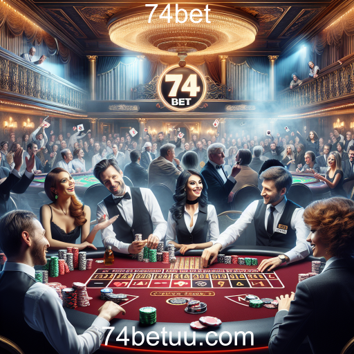 Experiência Imersiva no Cassino Ao Vivo da 74bet